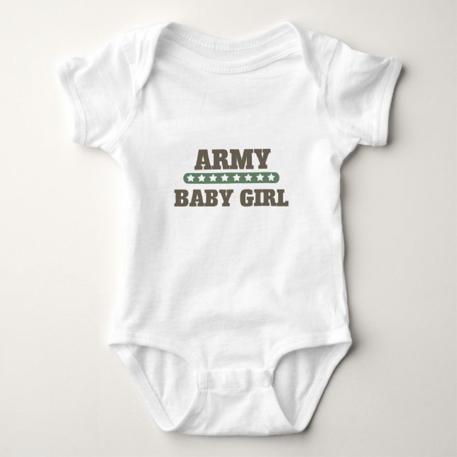 Body T-shirt de la petite armée (Devant)