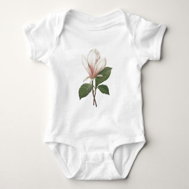 Body T-shirt de nourrisson de magnolia de Redoute (Devant)