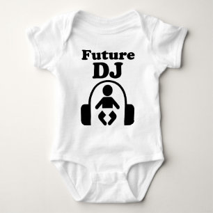 Body T-shirt drôle frais d'art d'écouteurs de musique