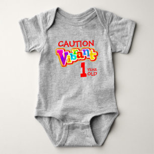 Body T-shirt enfant de 1 an, très dynamique