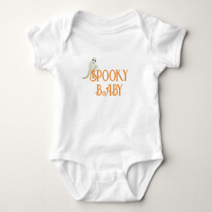 Body T-Shirt Halloween Bébé Effrayant