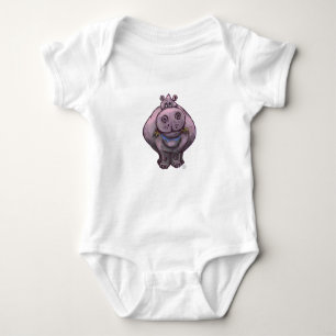 Body T-shirt Hippopotame