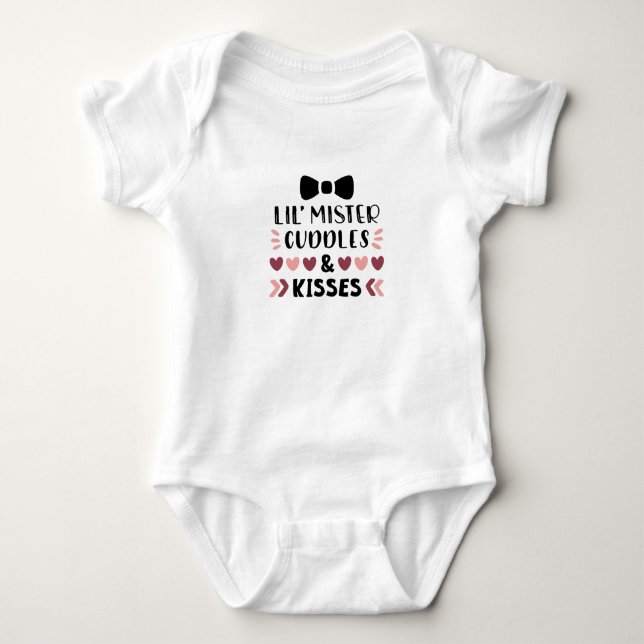 Body T-shirt Lil' Mister Baby (Devant)