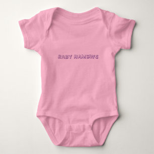 Body T-shirt ou T-shirt pour bébé HAMbWG