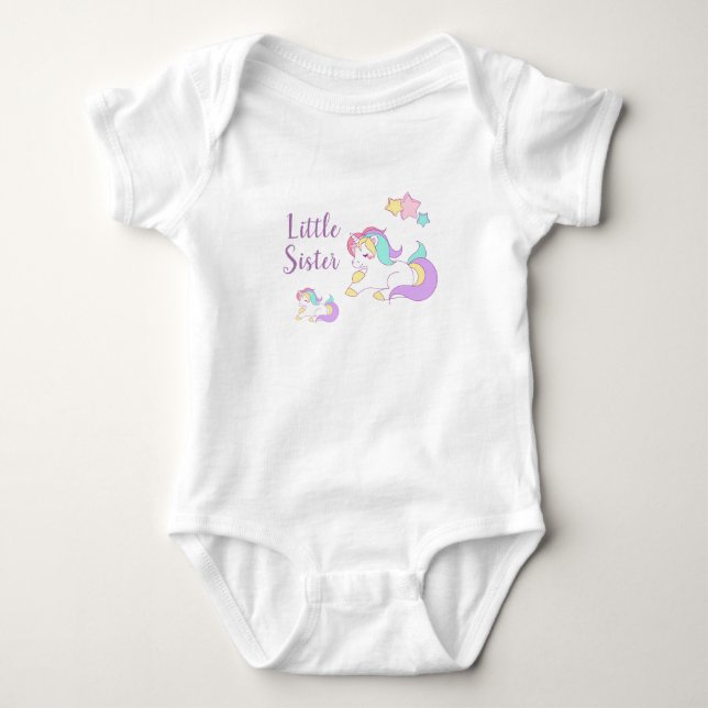Body T-shirt petite soeur (Devant)