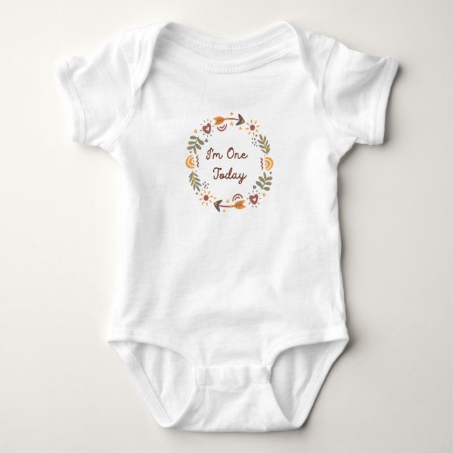 Body T-shirt pour bébé (Devant)