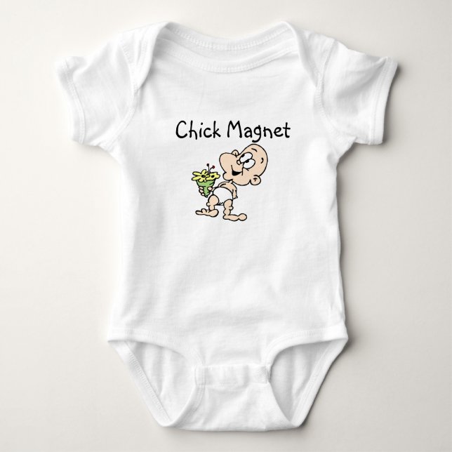 Body T-shirt pour bébé avec bonbon (Devant)