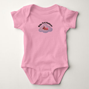 Body T-Shirt "Première Pâque de bébé"