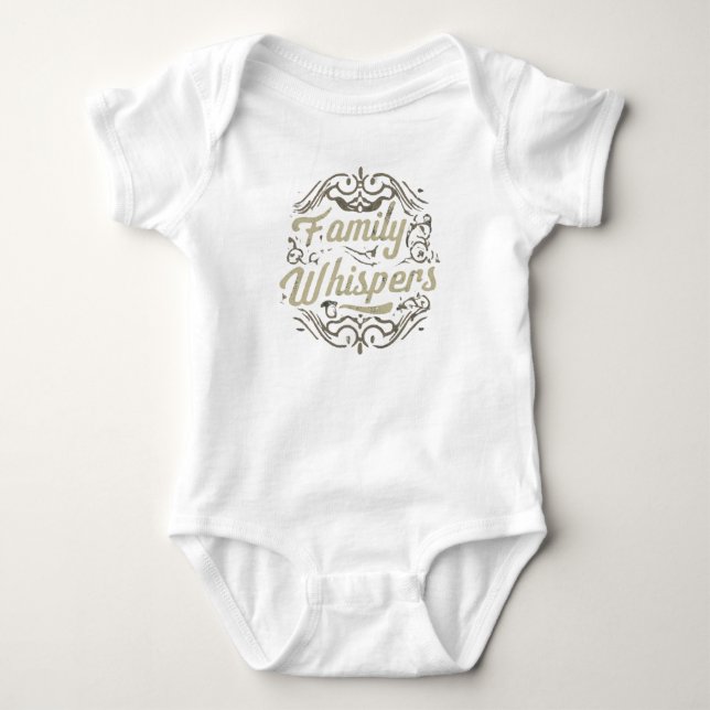Body T-shirt Whispers famille (Devant)
