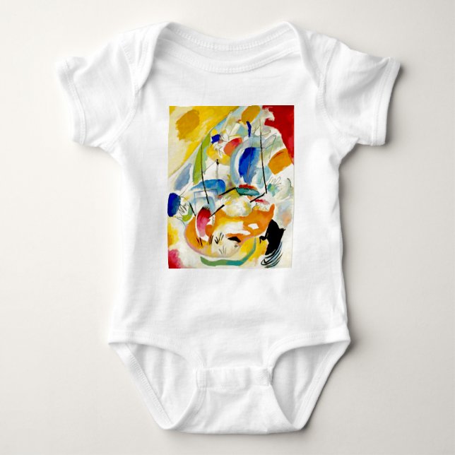 Body Tableau de bataille maritime de Kandinsky 1913 (Devant)