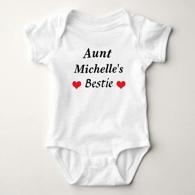 Body Tante Bestie Vêtements bébé nièce Nephew (Devant)