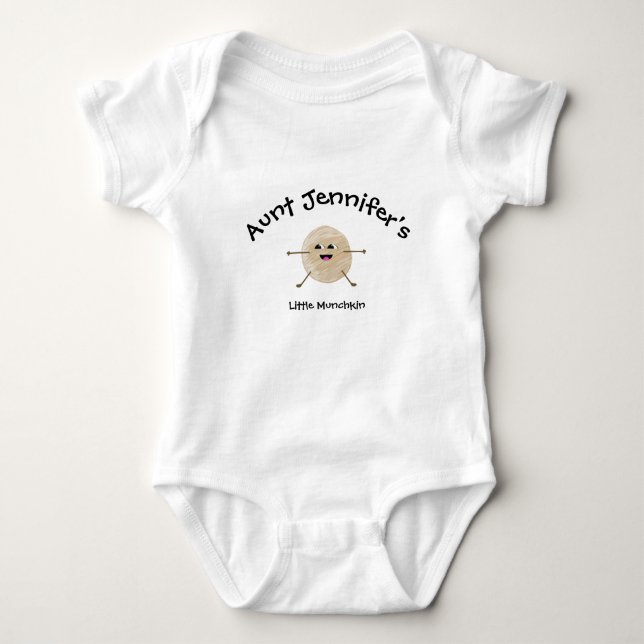 Body Tante Nouveau-né Munchkin niece Nephew migre (Devant)