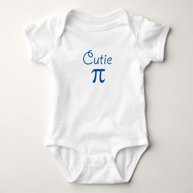 Body Tarte combinaison geeky et mignonne de pi de Cutie (Devant)