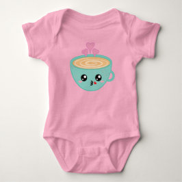 Body Tasse de café mignonne Kawaii avec l'art de vapeur