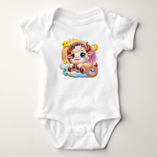 Body Taurus Baby Bodysuit Une pièce (Devant)
