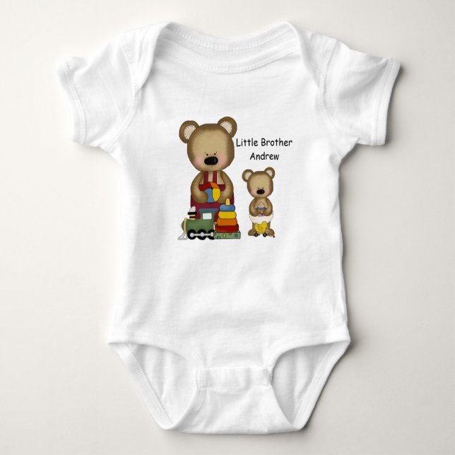Body Teddy Bear Siblings Coordination T-Shirt (Devant)