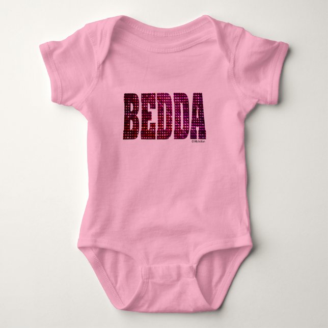 Body Tee - shirt Bedda Baby (Devant)