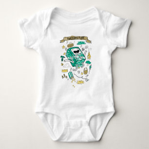 Body Temps d'aventure   "Awesomatude" T-shirt esquisse 