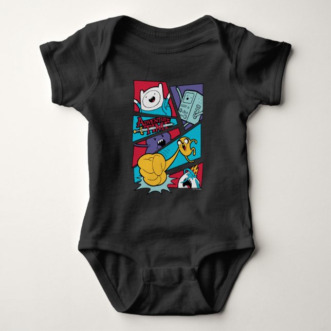 Body Temps d'aventure | Panneau d'action T-shirt graphi (Devant)