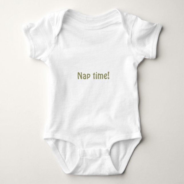 Body Temps de petit somme ! Onsie organique (Devant)