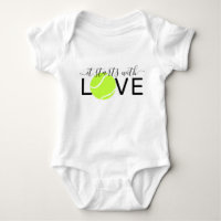 Tennis Baby Commence Avec Amour Tennis Player