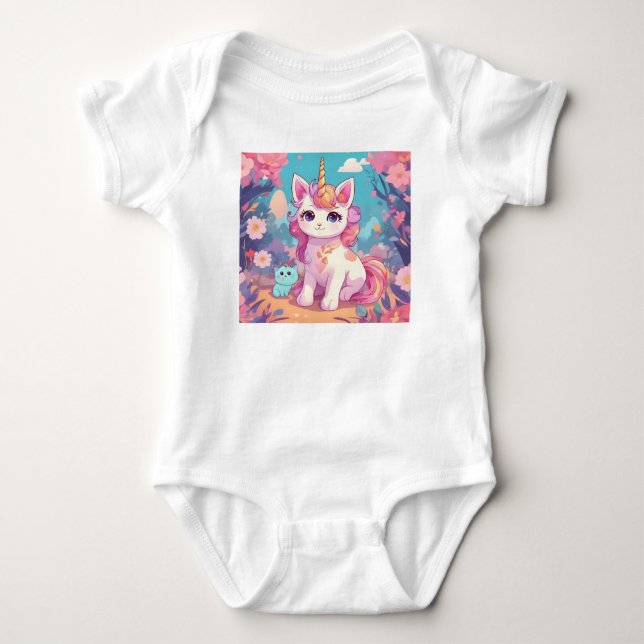 Body Tenue confortable et décontractée pour bébé (Devant)
