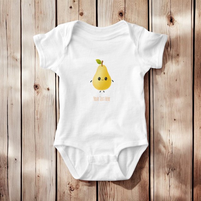 Body Tenue personnalisée de bébé mignonne avec nom de p (Créateur téléchargé)