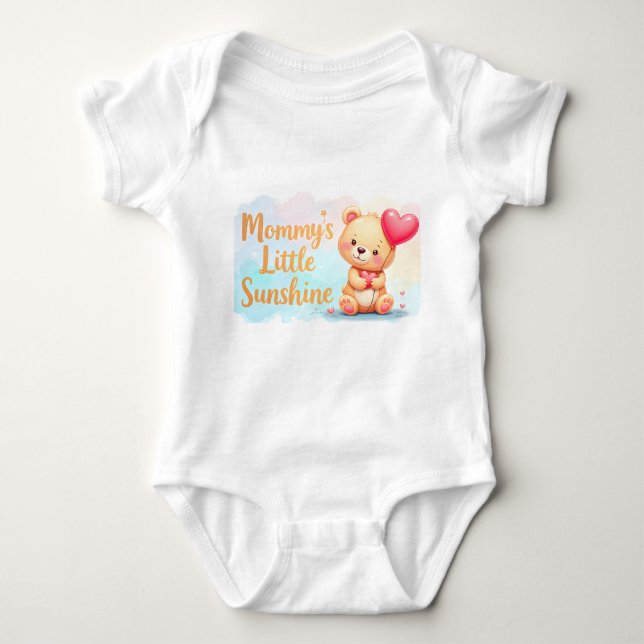 Body Tenue pour bébé et tout-petit "Le petit rayon de s (Devant)