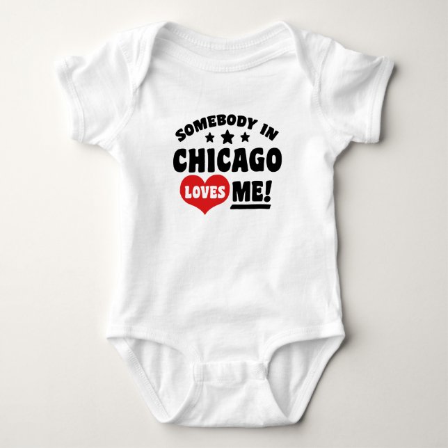 Body Tétine Somebody In Chicago Loves Me (Devant)