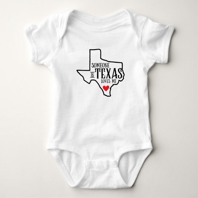 Body Texas Baby, Quelqu'un au Texas m'aime (Devant)