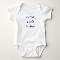 Texte personnalisé Cutest Petit Frère Cool Cadeau 