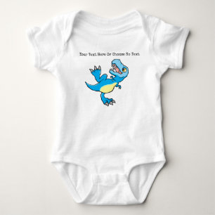 Body Texte Personnalisé Dinosaur T Rex Rawr Tyrannosaur