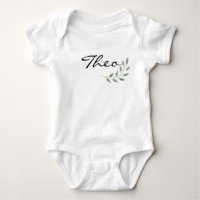 Theo Nom Révéler Vêtements Nature Feuille Botaniqu