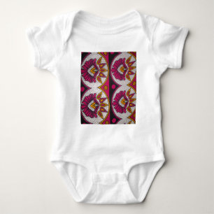 Body Tissu africain coloré Motif Art Print