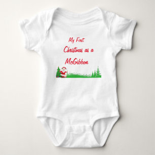 Body Toddler Mon premier vêtement de Noël
