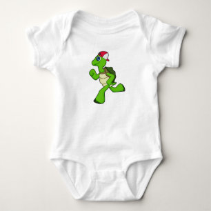 Body Tortue comme coureur avec Casquette