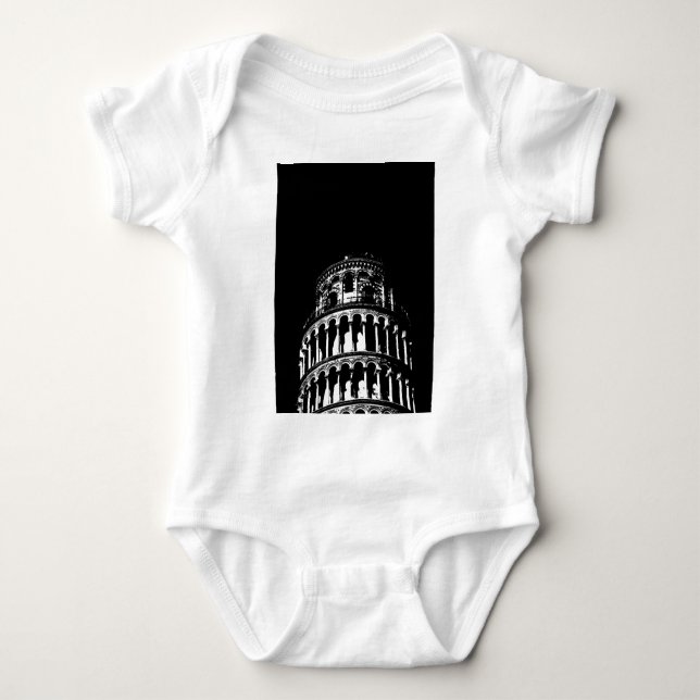 Body Tour blanche noire de Pise Italie (Devant)