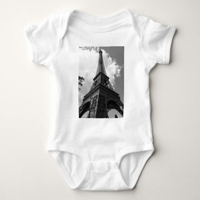 Body Tour Eiffel noir et blanc à Paris (Devant)
