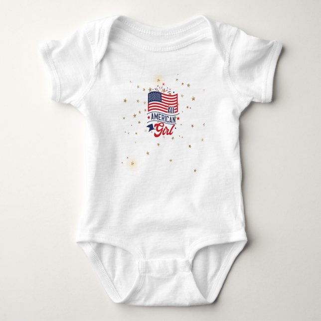 Body Toutes American Girl Fireworks Bodysuit bébé (Devant)