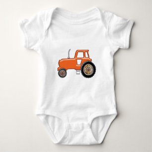 Body Tracteur orange brillant