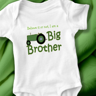 Body Tracteur vert Big Brother personnalisé