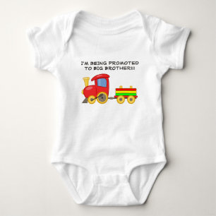 Body Train coloré Grand Frère T-shirt bébé