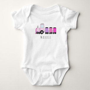 Body Train Locomotive pour fille personnalisée avec nom