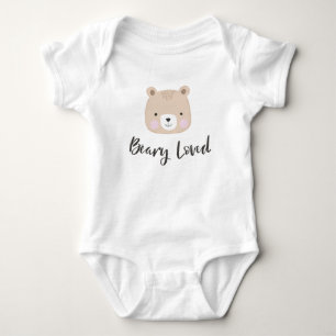 Body Très aimé   Ourson mignon   Beige