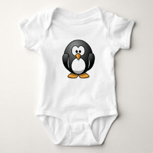 Body Très autour du T-shirt de bébé de pingouin