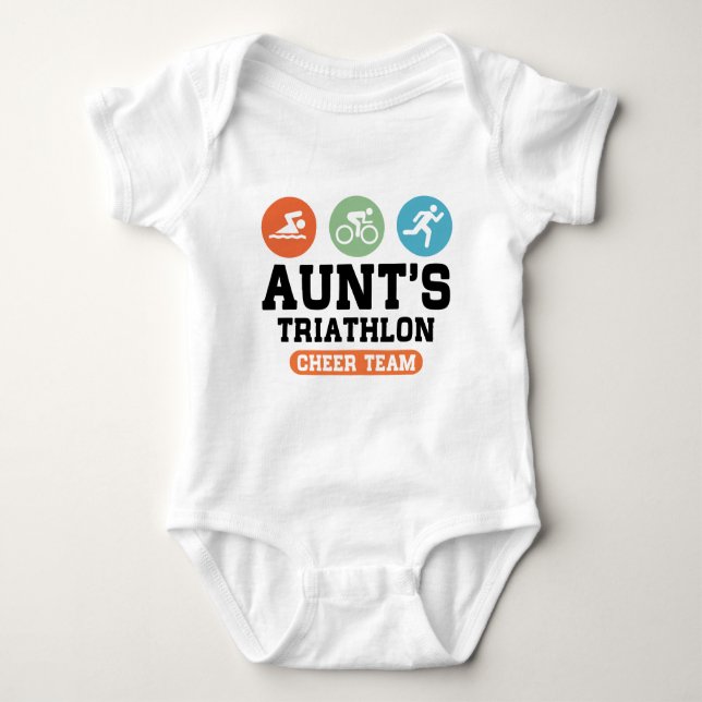 Body Triathlon Cheer Team de tante (Devant)