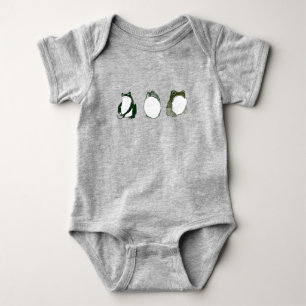 Body Trio de grenouilles japonaises grumeuses crapauds 