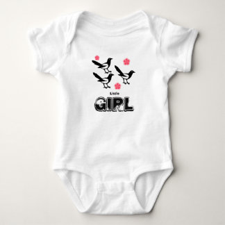 Body Trois magies petite petite fille bodysuit vest ros