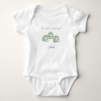 Body Trois Petits Pâtons, Triplés Bébé Personnalisés
