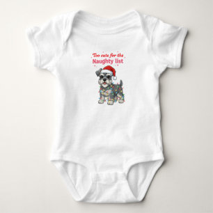 Body Trop mignon pour le Schnauzer bébé de la liste des